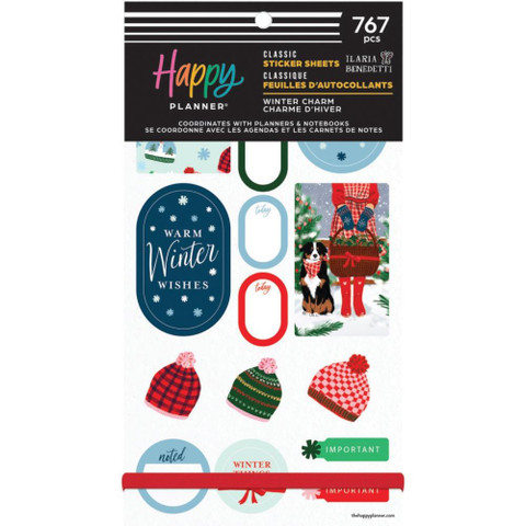 Mambi Happy Planner Value Pack -tarrapakkaus Winter Charm