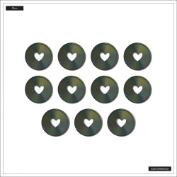 Mambi Happy Planner renkaat, Iron Iridescence, 1.25