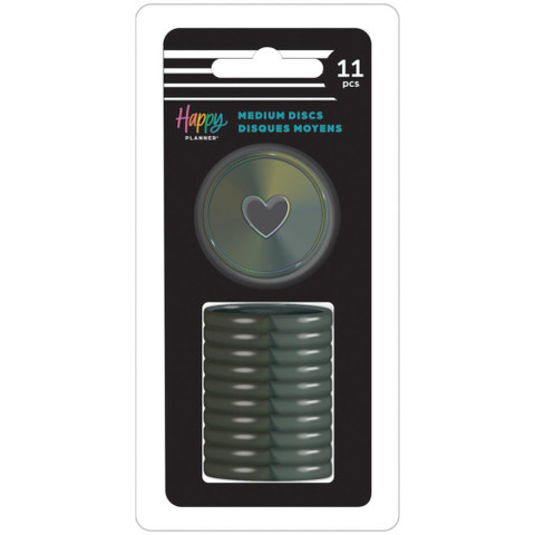 Mambi Happy Planner renkaat, Iron Iridescence, 1.25