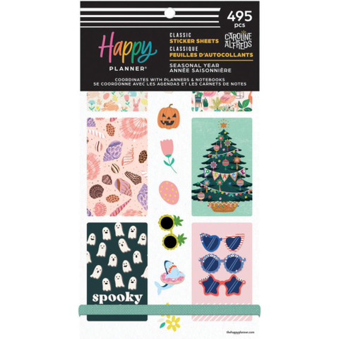 Mambi Happy Planner Value Pack -tarrapakkaus Seasonal Year