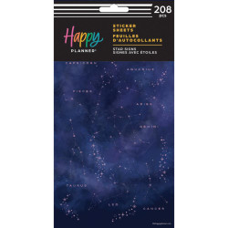 Mambi Happy Planner tarrat Star Signs