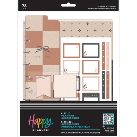 Mambi Happy Planner Classic Accessories -pakkaus, Modern Charm