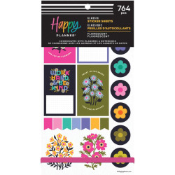 Mambi Happy Planner Value Pack -tarrapakkaus Fluorescent