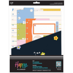 Mambi Happy Planner Big Accessories -pakkaus Bright Energy