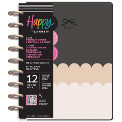 Happy Planner 12-Month Classic Premium -kalenteri Heritage Charm