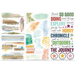 49 and Market Rub-Ons siirtokuvat Curiosities In Willow Grove, Blendable