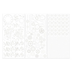 49 and Market Rub-Ons siirtokuvat Echoes Of Time, Irresistible Times