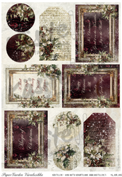 PaperGarden korttikuvat Christmas Rose 2