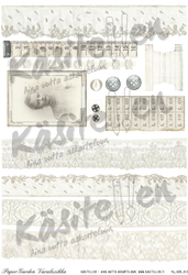 PaperGarden korttikuvat Vintage Art Journaling 1