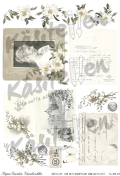 PaperGarden korttikuvat Vintage Art Journaling 2