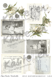 PaperGarden korttikuvat Vintage Art Journaling 5