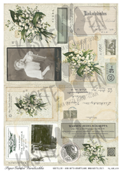 PaperGarden korttikuvat Still Moments 1-5, 5 arkkia