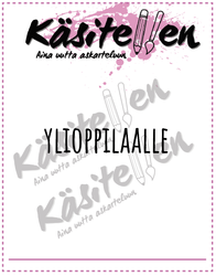 Käsitellen leimasin Ylioppilaalle