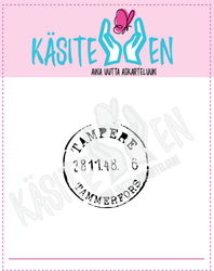 Käsitellen leimasin Tampere
