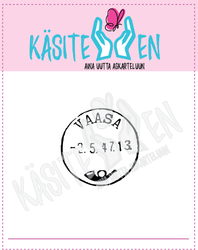 Käsitellen leimasin Vaasa