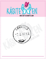 Käsitellen leimasin Lempäälä