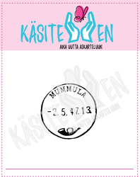 Käsitellen leimasin Mummula
