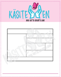 Käsitellen leimasin ATC ID, vaaka