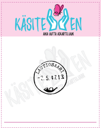 Käsitellen leimasin Lautiosaari