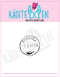 Käsitellen leimasin Kokkola