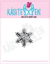 Käsitellen leimasin Lumihiutale 4