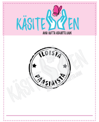 Käsitellen leimasin Iloista Pääsiäistä