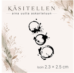 Käsitellen leimasin Splashes