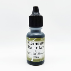 Lavinia Elements Premium Dye Ink -täyttöpullo, sävy Olive