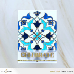 Altenew Arabesque Medallion -sapluuna