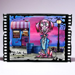 Aall & Create leimasin Wacky Woof Tales