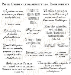 Paper Garden leimasin Rohkeudesta