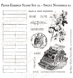 Paper Garden leimasin Sweet Nothings 10