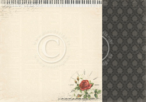 Pion Design To My Valentine skräppipaperi Everlasting Love