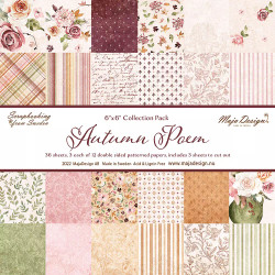Maja Design Autumn Poem -paperipakkaus, 6