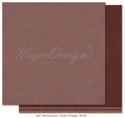  Maja Design Monochromes, Shades of Hygge skräppipaperi Brown