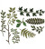 Sizzix Tim Holtz Garden Greens -stanssisetti