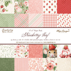 Maja Design Strawberry thief -paperipakkaus, 6