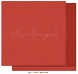  Maja Design Monochromes, Christmas Wish skräppipaperi Red