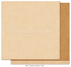  Maja Design Monochromes, Christmas Wish skräppipaperi Anise