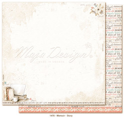 Maja Design Memoir skräppipaperi Story