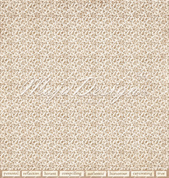 Maja Design Memoir skräppipaperi In words