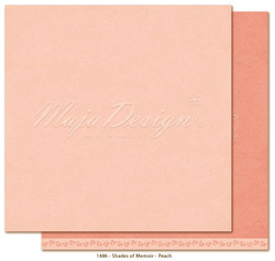 Maja Design Monochromes, Shades of Memoir skräppipaperi Peach