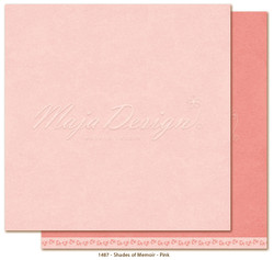 Maja Design Monochromes, Shades of Memoir skräppipaperi Pink