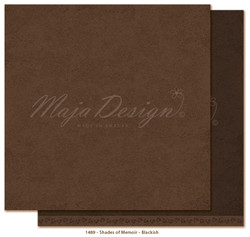 Maja Design Monochromes, Shades of Memoir skräppipaperi Blackish