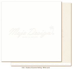Maja Design Monochromes, Shades of Summer Feeling skräppipaperi White sand