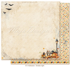 Maja Design Halloween skräppipaperi October night