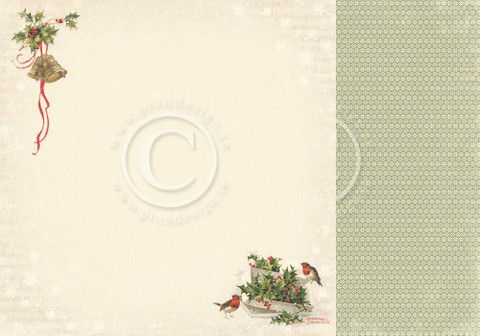 Pion Design Christmas in Norway skräppipaperi Bells