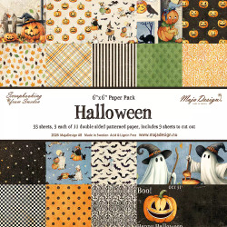 Maja Design Halloween -paperipakkaus, 6