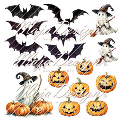 Maja Design Halloween -paperipakkaus, 6