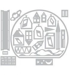 Sizzix Tim Holtz stanssi Snowglobe #2